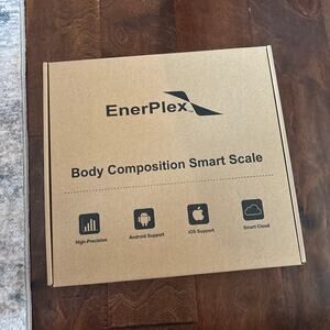 NWT EnerPlex Body Composition Smart Scale‎ BMI Body Fat Android Apple Support